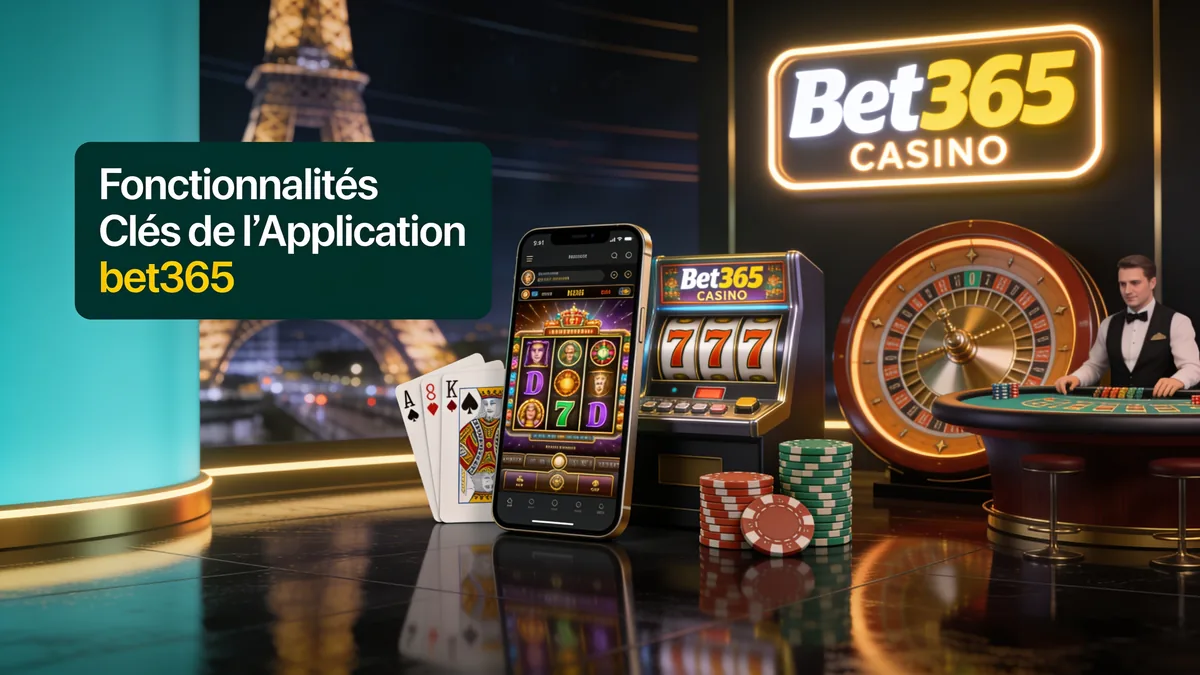 Fonctionnalités Clés de l'Application bet365 : guide bet365 pour les joueurs en France